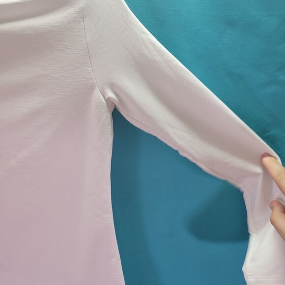 BCG Cold Weather Long Sleeve Shirt White Size M - Picture 9 of 12